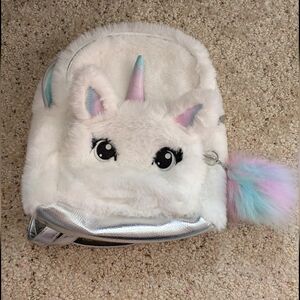 justice mini unicorn backpack